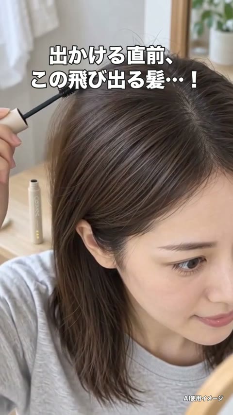 セザンヌ ヘアケアマスカラ 10 ダークブラウンの紹介イメージ