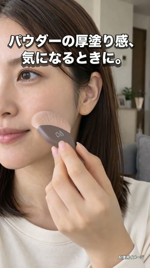 キャンメイク マシュマロフィニッシュパウダーブラシの紹介イメージ